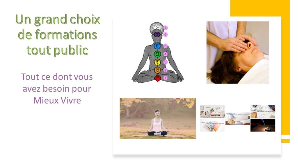 des formations naturelles pour Mieux Vivre