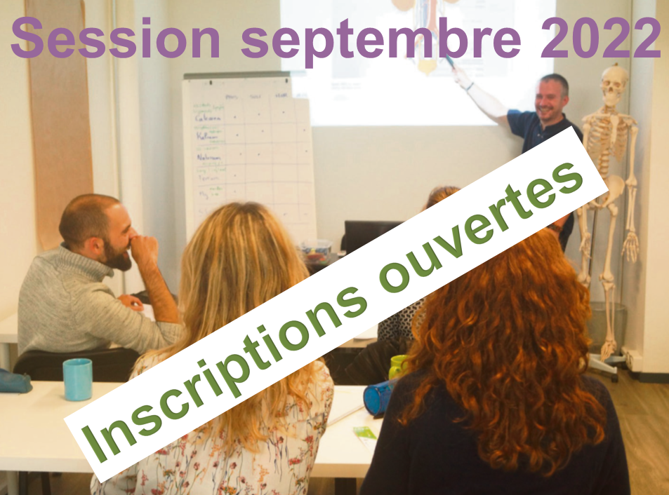 Les inscriptions pour nos formations qui débutent en septembre sont ouvertes